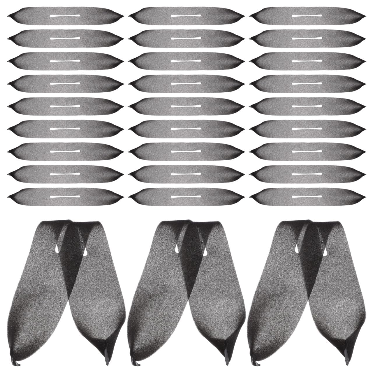Housse de protection en éponge Mikikit pour vêtements sans trace | Lot de 50