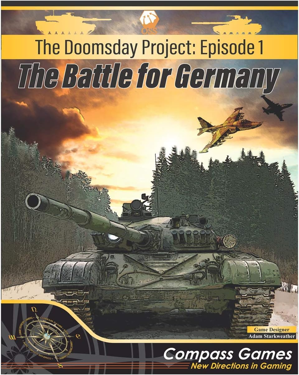 Amazon CPS Compass Games The Doomsday Project エピソード1 ドイツ戦争ボードゲーム