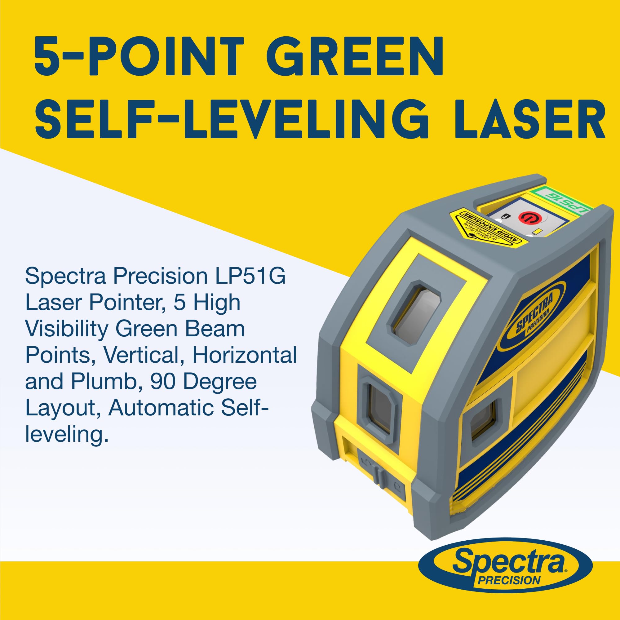 Spectra Precision LP51G Laser Pointer - Green Beam -2 Spectra Precision LP51G Laser Pointer - Green Beam -2
