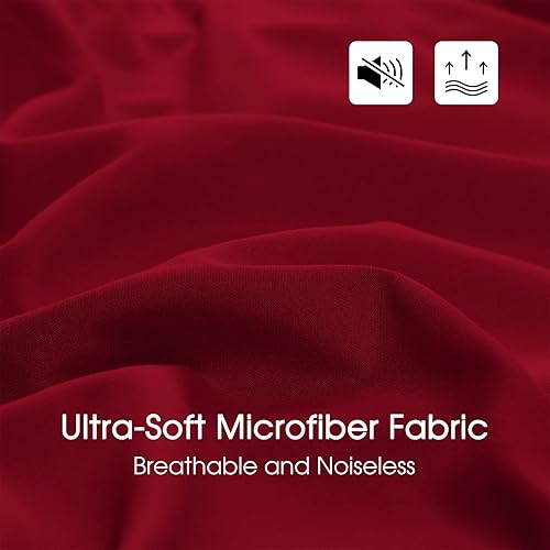 Miniatura 5 de Basic Beyond Juego de edredón tamaño Queen  Juego de edredón negro plisado tamaño Queen, juego de edredón de cama Queen con edredón y 2 fundas de