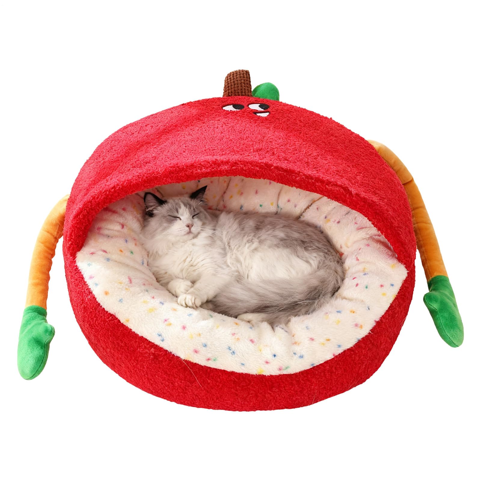 Panier pour chat anti-dérapant pour sol lisse lit de chiot intérieur