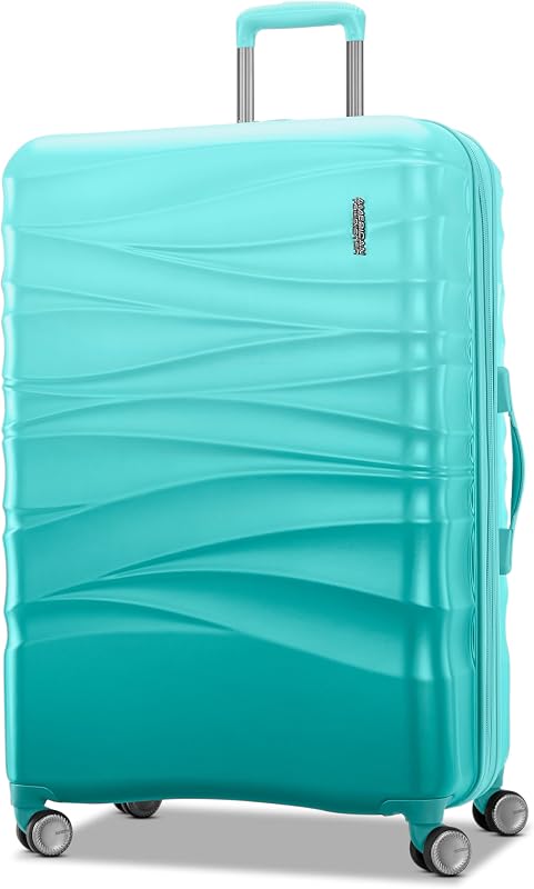American Tourister Cascade Spinner de 28 pulgadas, aguamarina