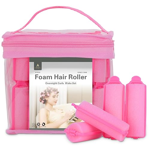Miniatura 8 de 36 rodillos de esponja de espuma, rizadores de pelo suaves para dormir, rizadores de pelo flexibles, rizadores de esponja para peinar el cabello