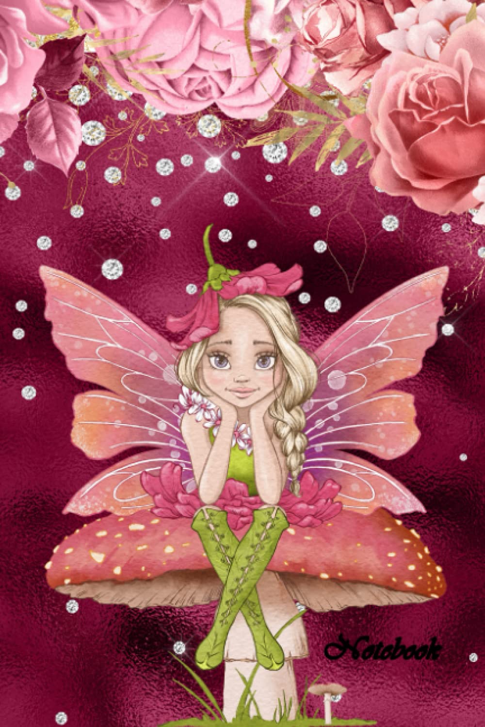 Fairies Notebooks: Beautiful Pink Fairy Lined Notebook for Girls, Kids, and Women, to help them with Special Thoughts, ... Stories Doodles Ideas, School, Business, and much more!