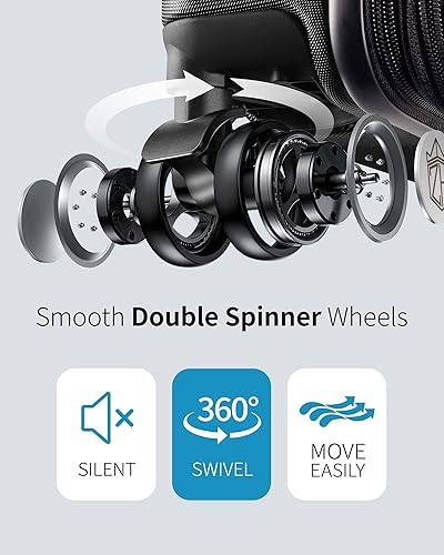 Miniatura 3 de Zitahli Luggage Set - 3 Pieces Luggage Sets Expandable - Hard Case Luggage - Spinner Wheels Suitcase with TSA Lock - YKK Zippers Suitcase Sets