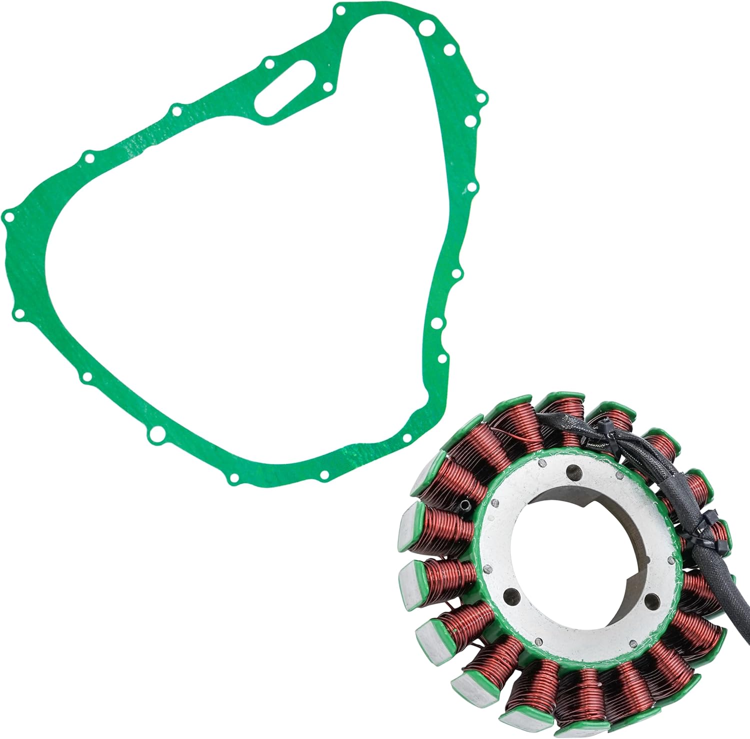 Caltric Stator and Gasket Compatible With Suzuki 750 Lta750X Lta-750X King Quad 2008 2009 2011-2017