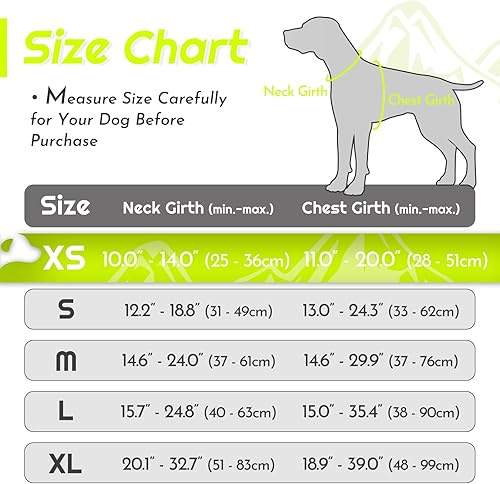 Miniatura 300 de Eagloo Arnés para perro de tamaño mediano, chaleco de servicio sin tirones con tiras reflectantes y asa de control, ajustable y cómodo para caminar