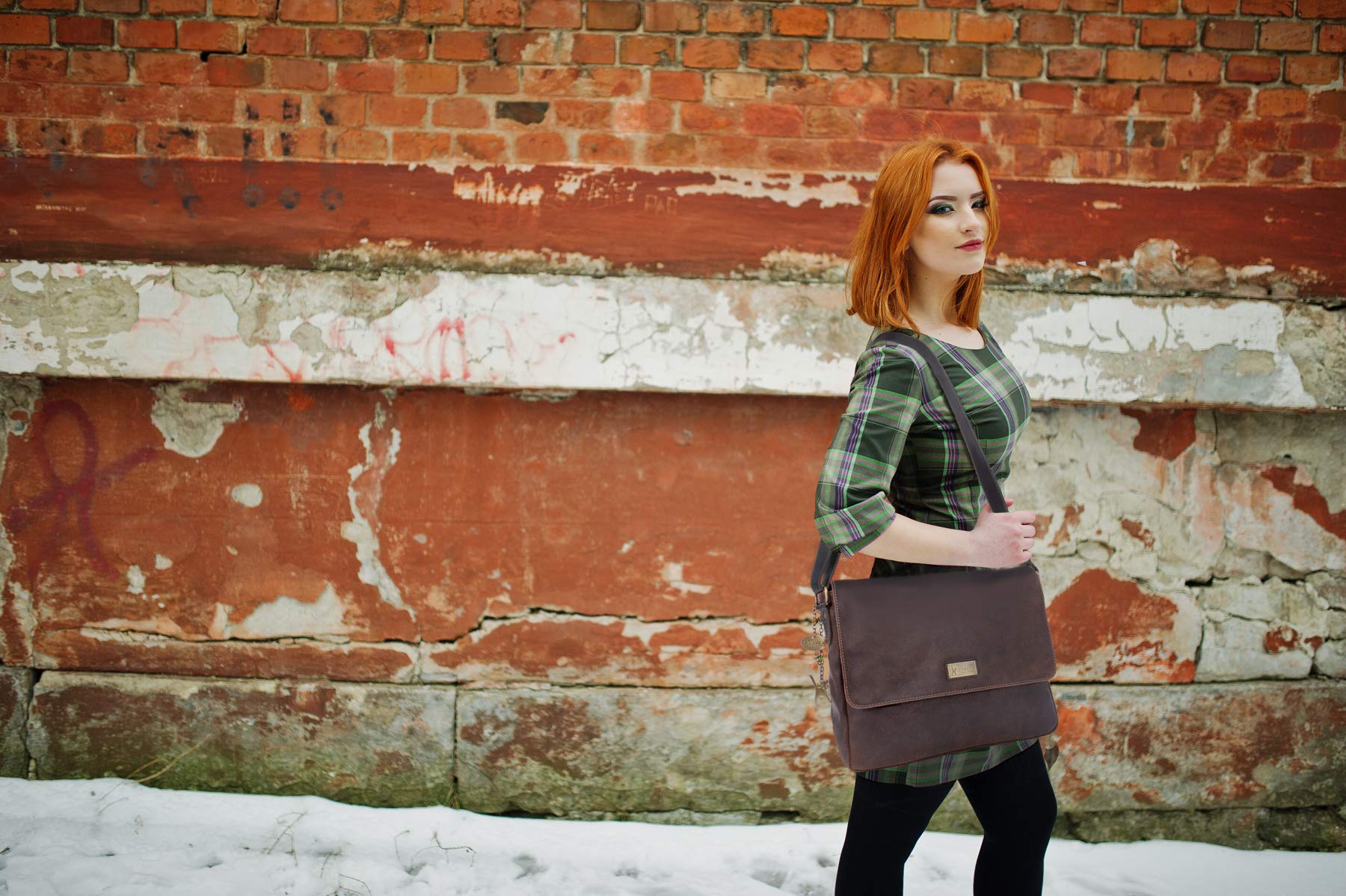 Catwalk Collection Borse Autentico Pelle Grande Handbag Donne - Dettaglio