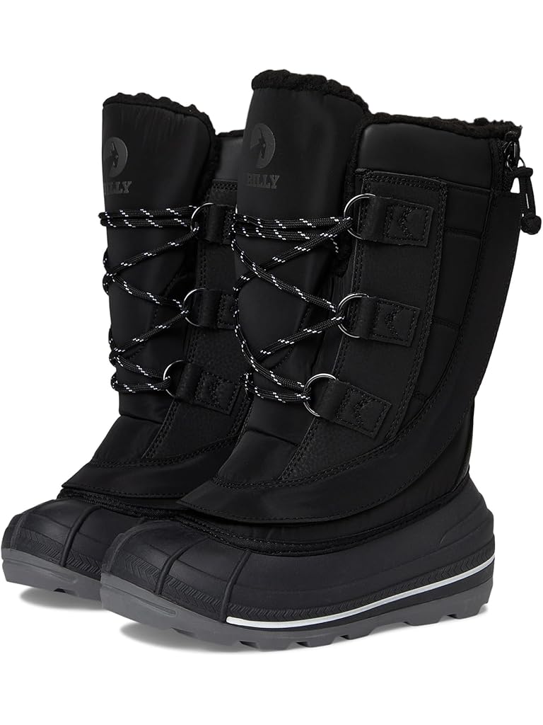 Black BILLY Footwear Ice Boot (Little Kid/Big Kid)