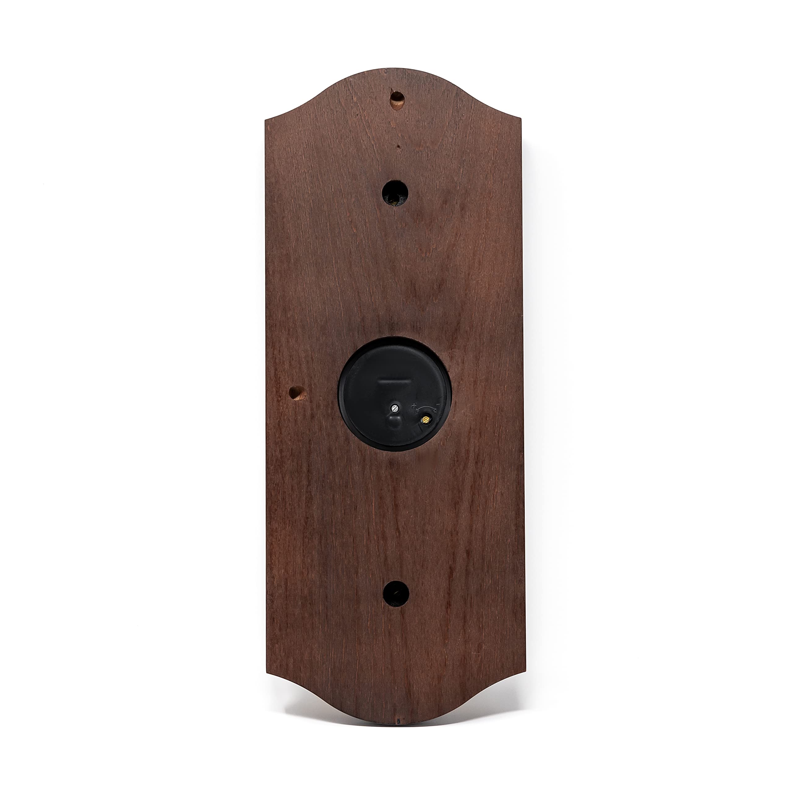 Fischer 9176-22 - Stazione meteo con termometro, barometro, igrometro, cassa in vero legno, made in Germany