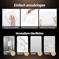 TONOR Öntapadós Akusztikai Panelek - 36 db Fehér Hangszigetelő Lap 30x30x0,9 cm - Stúdió, Iroda, Nappali Hangelnyelő Fali Burkolat 7