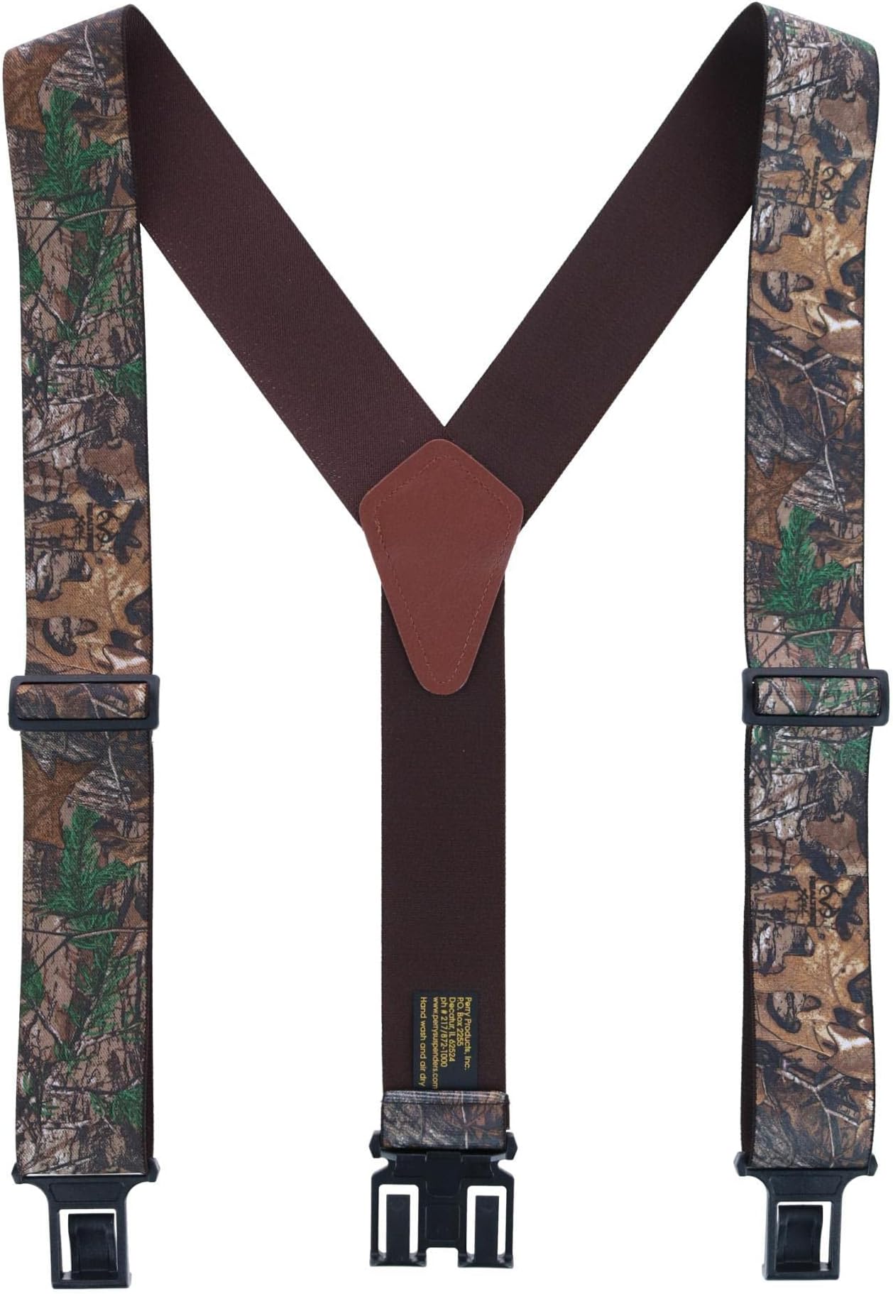 Perry Braces Men's Elastic Hook End Camouflage Braces (Tall Available)
