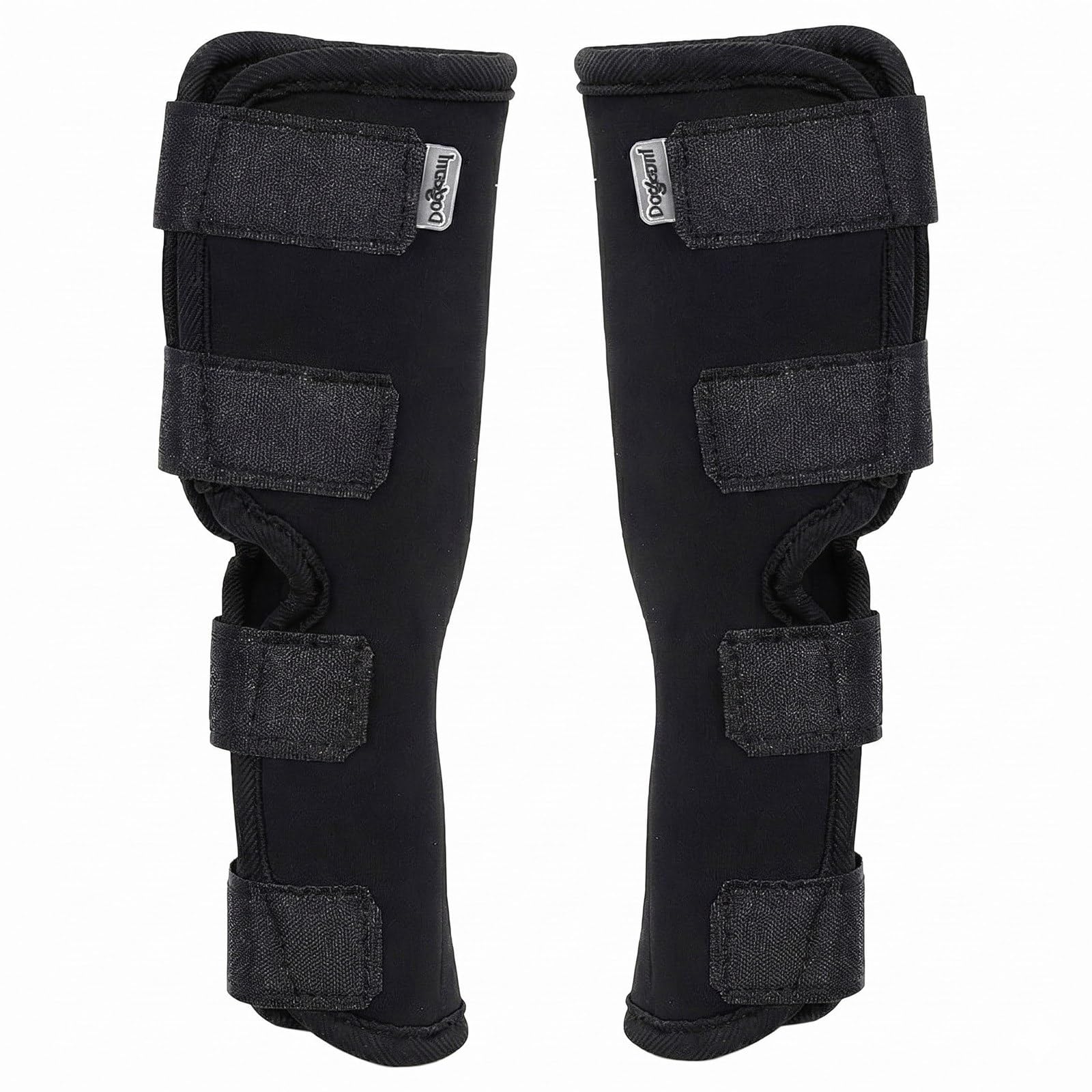 2 Pack Anti Slip Dog Knee Brace, Anti Lick Leg Sleeves for Dog Hock Joint Support, Adjustable Canine Guard Wrap for Rear Leg Recovery and Stability, Medium Dogs Size M