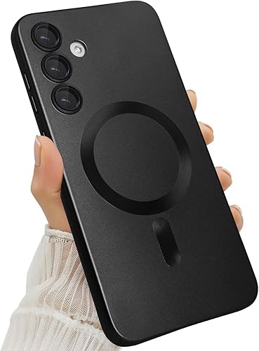 Miniatura 35 de Funda Magnética para Samsung Galaxy S25 Plus para Mujeres Hombres Niñas [Compatible con MagSafe] [Protector de Lente de Cámara] Mate Bonita Delgada
