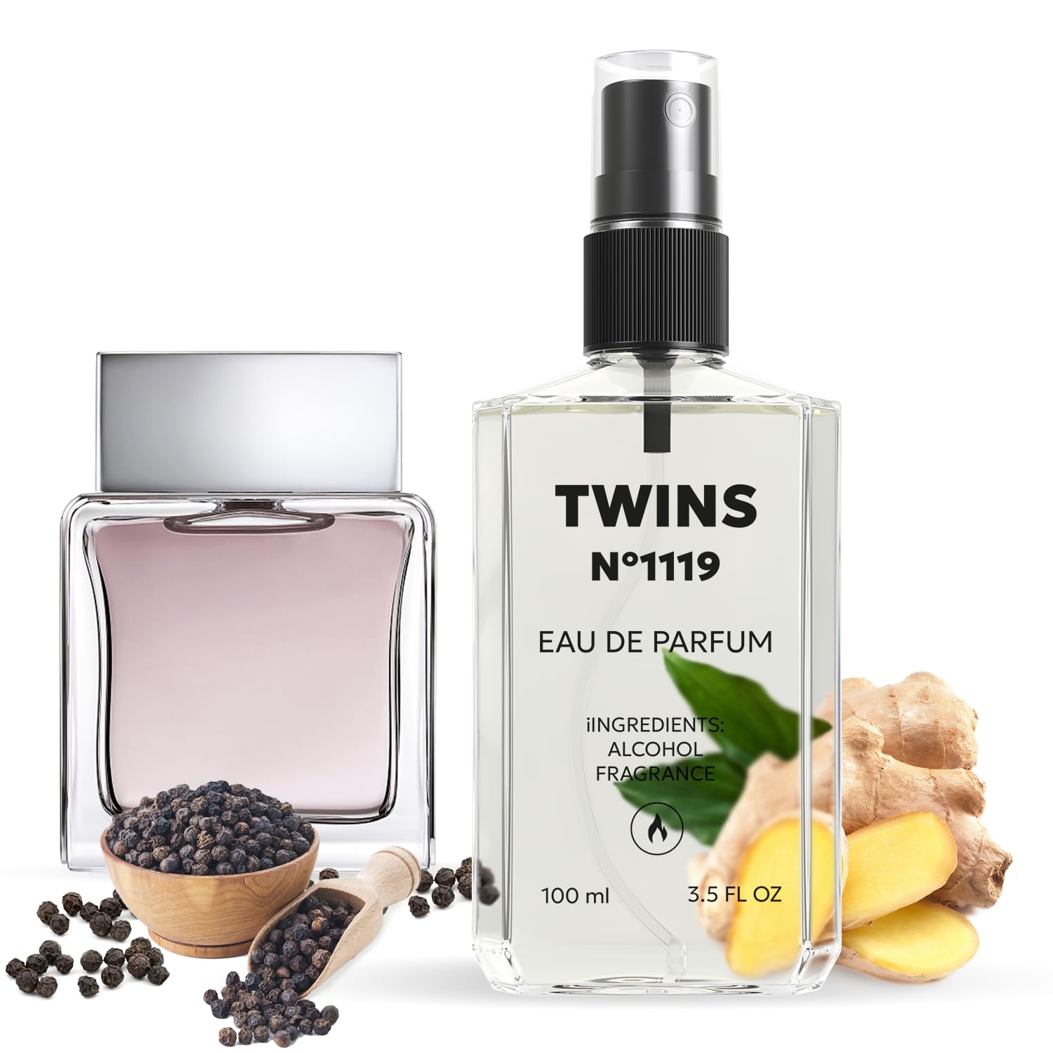 TWINS Impression of Euphoria | Perfume for Men Eau de Parfum | No.1119 | 3.4 Fl Oz / 100 ml