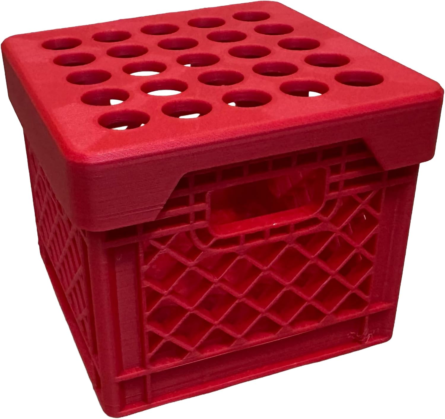 Mini Milk Crate with Lid for Packout image 5