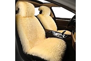 Big Ant Seat Covers, Universal Fit Seat Pad, Soft and Warm Sheepskin...