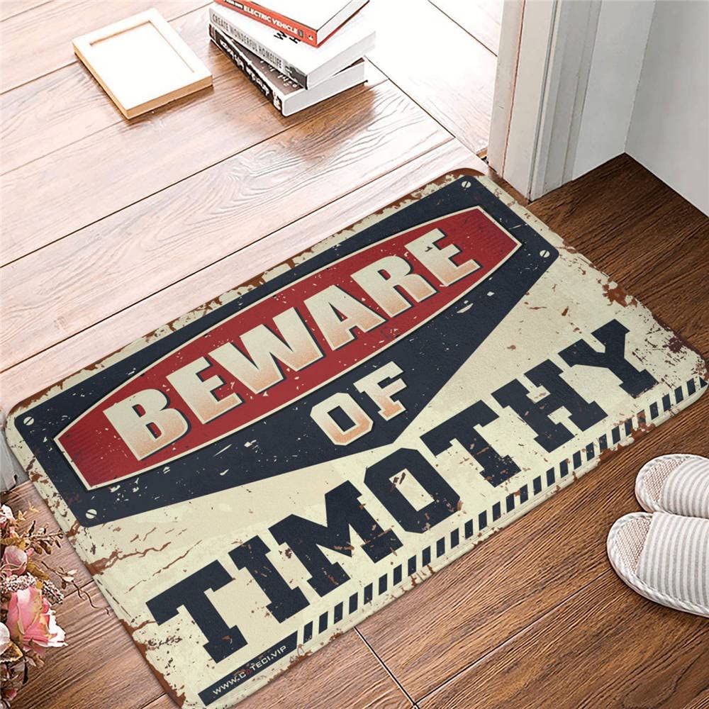 Tapis de porte extérieur drôle COTECI déco entrée de maison