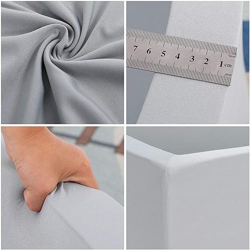 Miniatura 4 de Piscina cuadrada de espuma para niños pequeños, piscina suave de 35 x 35 x 12 pulgadas con funda extraíble, corralito de bolas de esponja