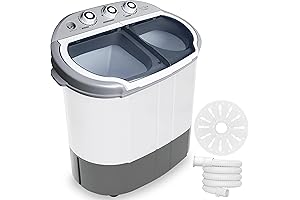 Pyle Portable Mini Washer & Dryer Combo: Laundry Solution for Compact Spaces