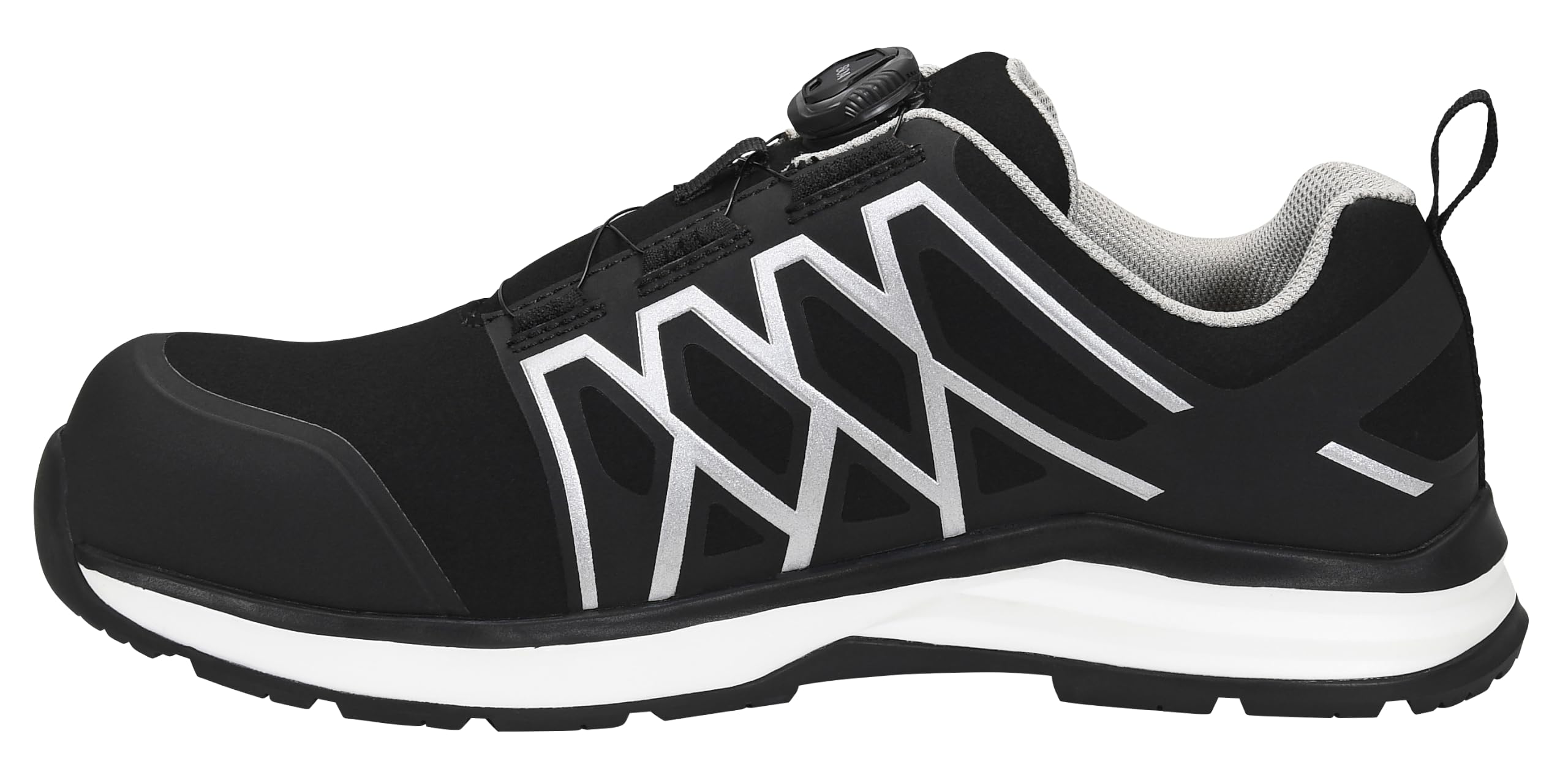 ELTEN jo_Swift BOA Black Low ESD S3S | Sicherheitsschuhe für Damen & Herren, Kunststoffkappe, leicht, atmungsaktiv