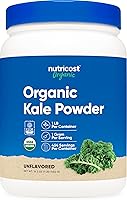 Nutricost Organic Kale Powder 1LB - USDA Certified Organic, Pure Non-GMO Gluten-Free Superfood
