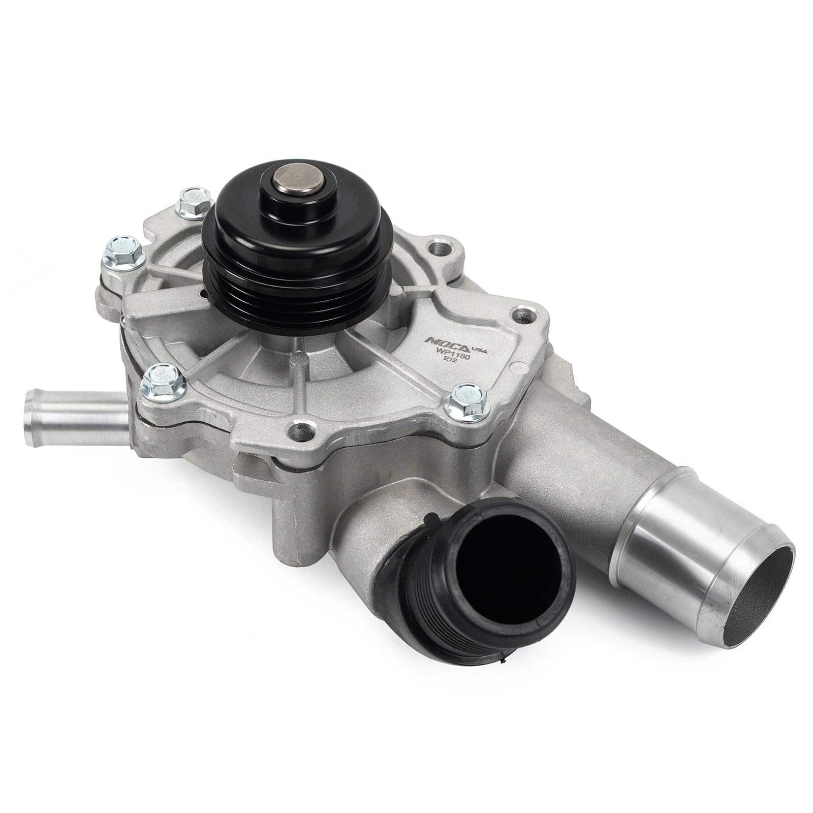 MPLUS 131-2441 Engine Water Pump with Housing fits 2006-2008 for Ford Escape 3.0L, 2006-2009 Fusion, 2006 for Lincoln Zephyr 3.0L, 2003-2008 for Mazda 6 3.0L, 2006-2009 Milan