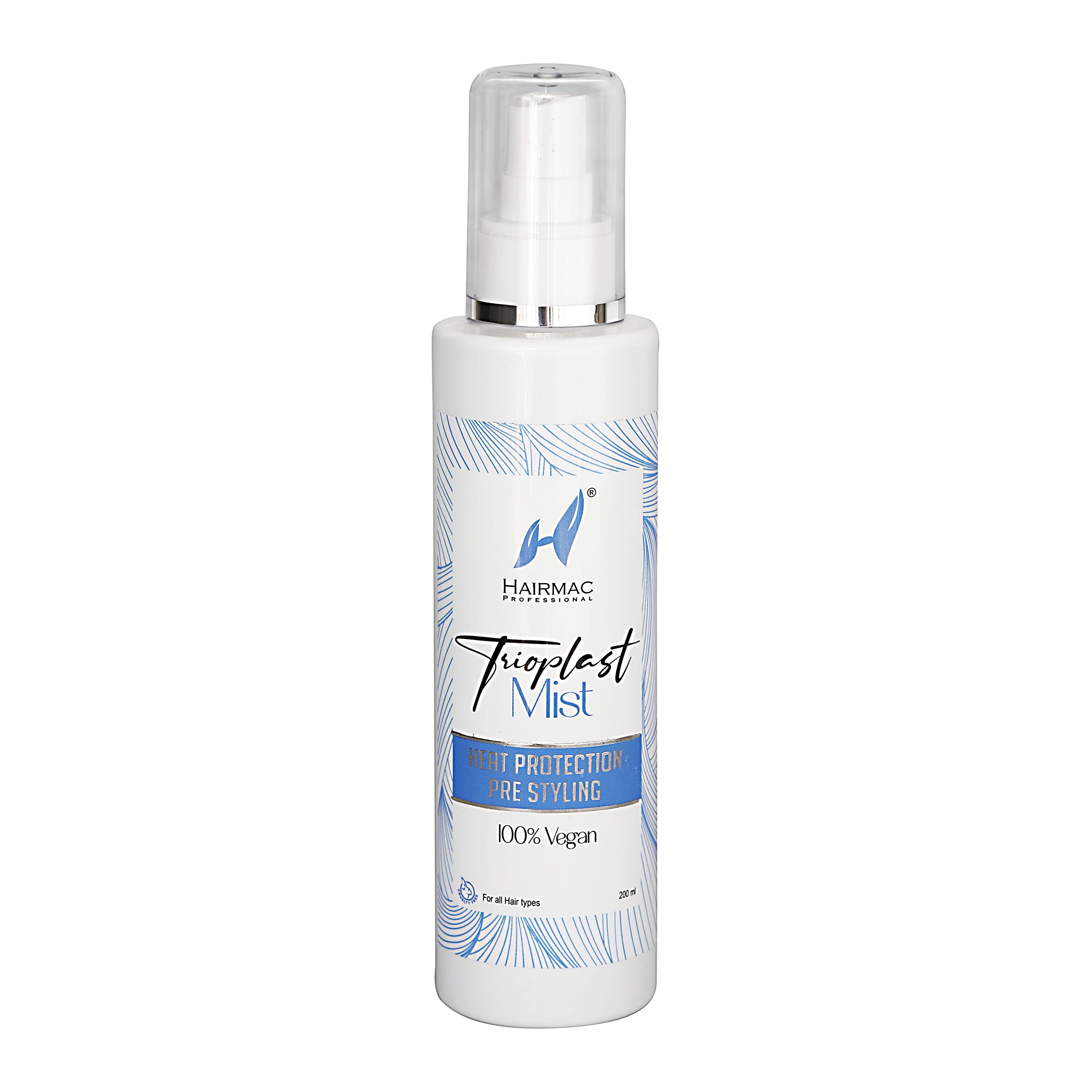 Hairmac Professional Trioplast Mist And Heat Protection Spray 200 ml - Heat Protection & Hair Perfume-picture-54