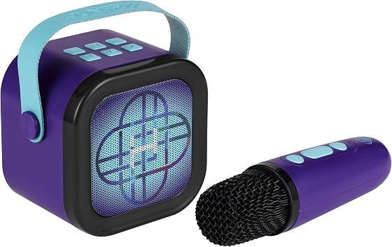 Kpop Demon Hunters Bluetooth Karaoke Machine for Kids, Wireless Microphone
