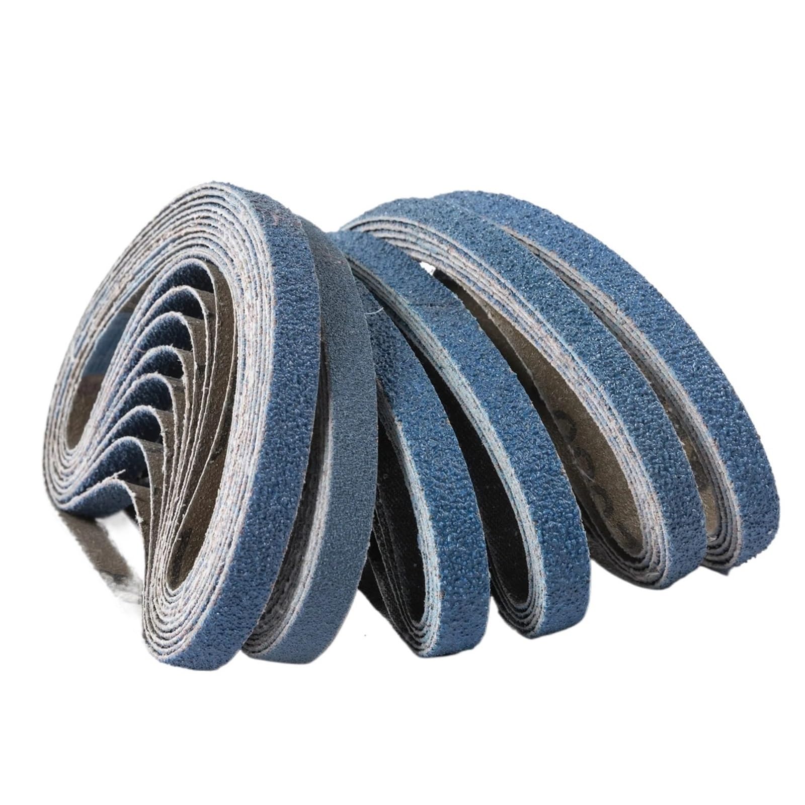 Pasy szlifierskie, Taśmy szlifierskie z tlenku cyrkonu 30 szt. Różne rozmiary Ziarnistość 40/60/80/120 Do drewna i metalu(Girt120-30pcs,457x13mm)