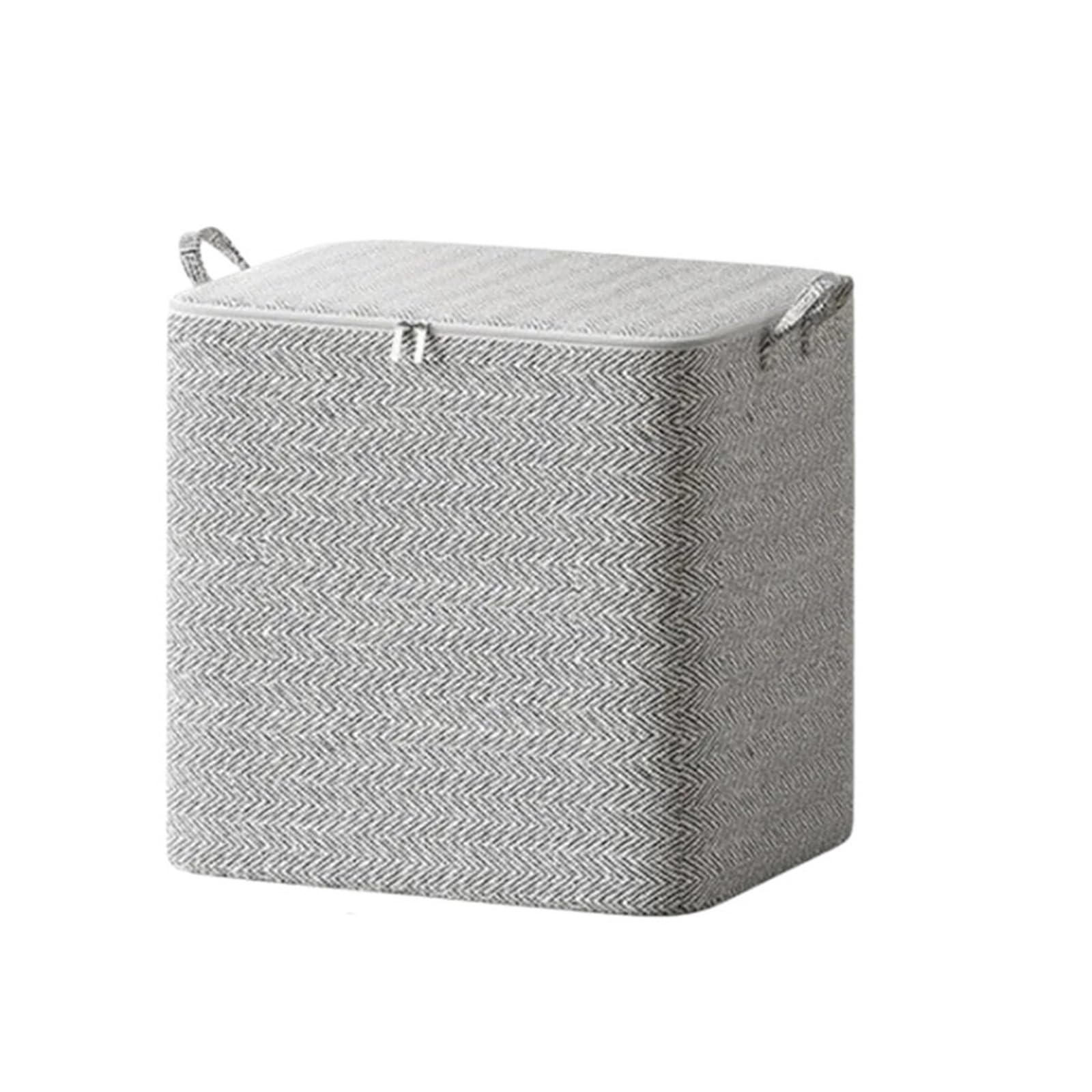 RRYPBOVG Foldable Blanket Storage Bags 3PCS Household Quilt Storage Bag Big Capacity Clothes Blanket Dustproof Organizer Moving Bedroom Sorting Bags Storage Box Accessories(150L)