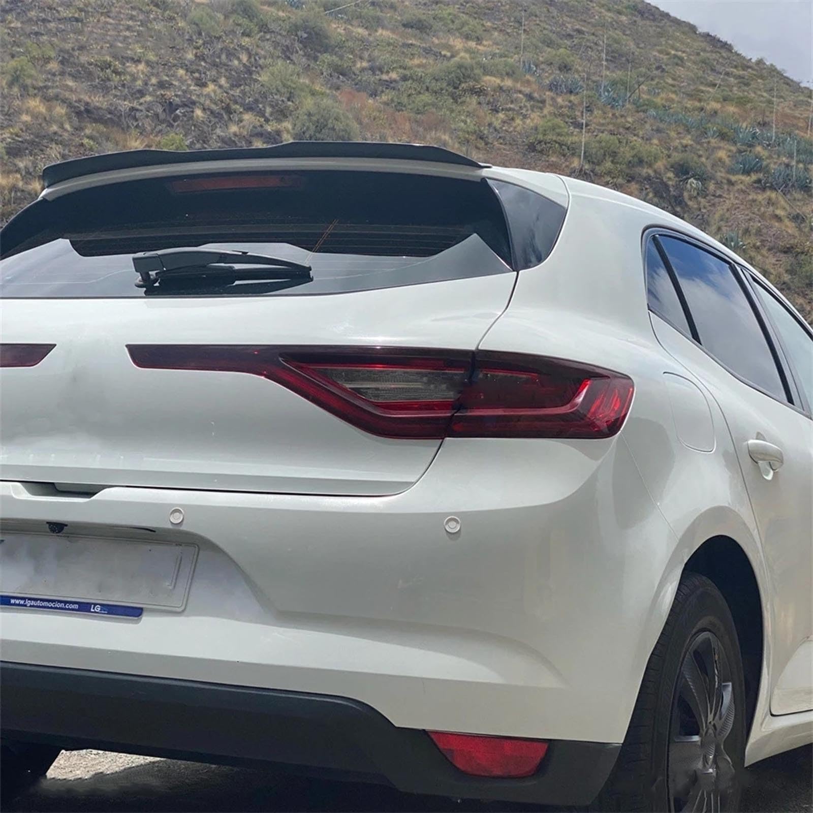 Alerón de Techo Trasero para Coche, Accesorios de estilismo para Renault Megane 4 IV GT Sport Tourer 2016-2022 Hatchback, alerón Trasero para Maletero