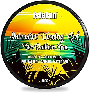 intensive tanning gel mango, tanning gel for outdoor sun, 200g