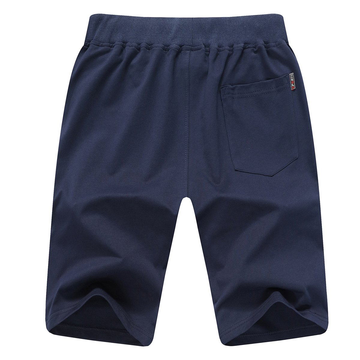 JustSun Short Sport Homme Running Coton avec Poches Zippées - 4
