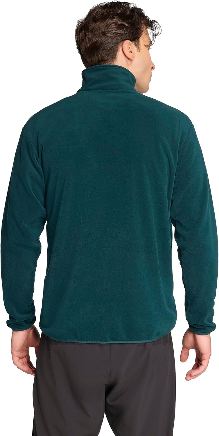 adidas mens Terrex Multi Essentials Half-zip Fleece Hiking Jacket - Image 3