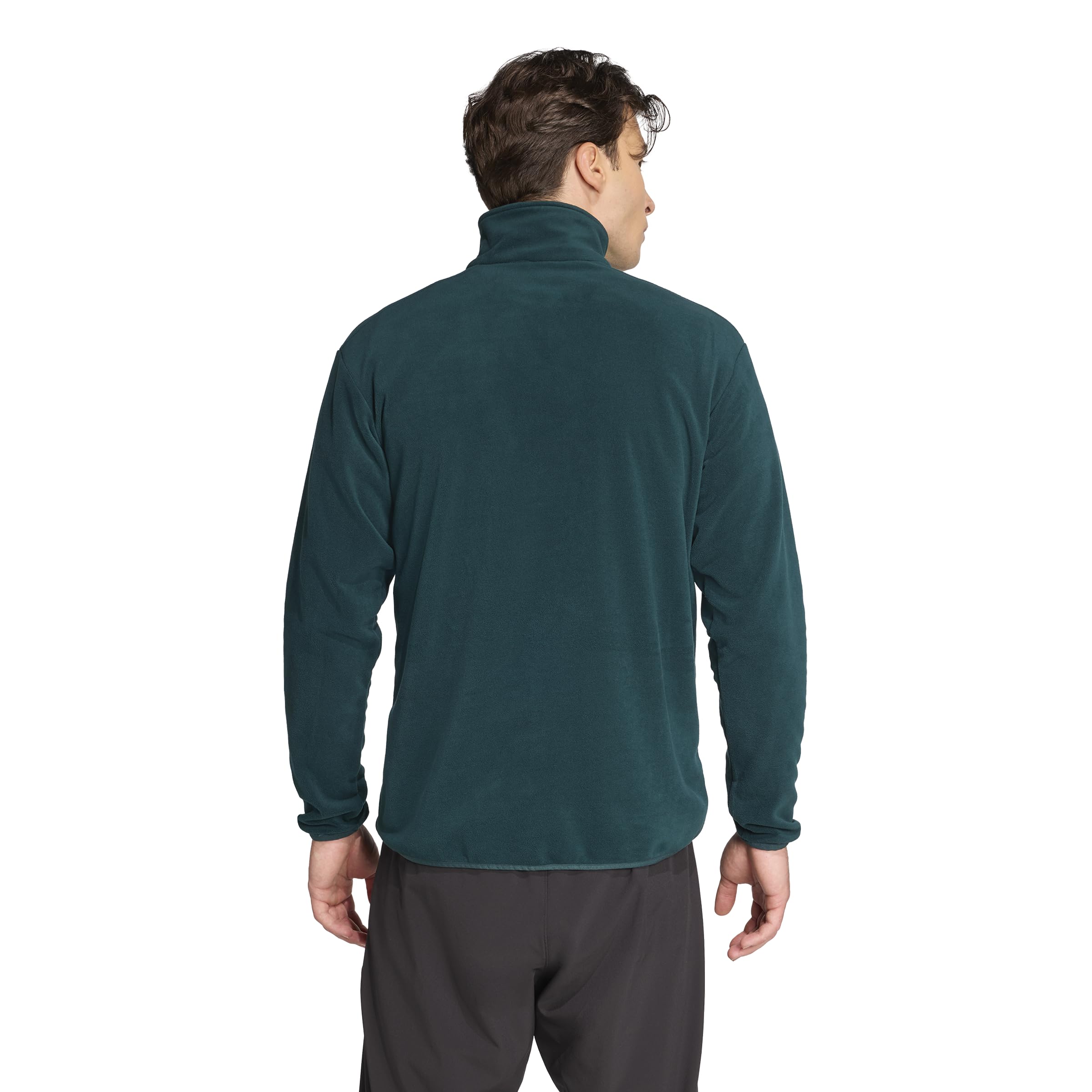 adidas Mężczyźni Terrex Multi Essentials Half Zip Fleece Jacket, aurora ivy, XS