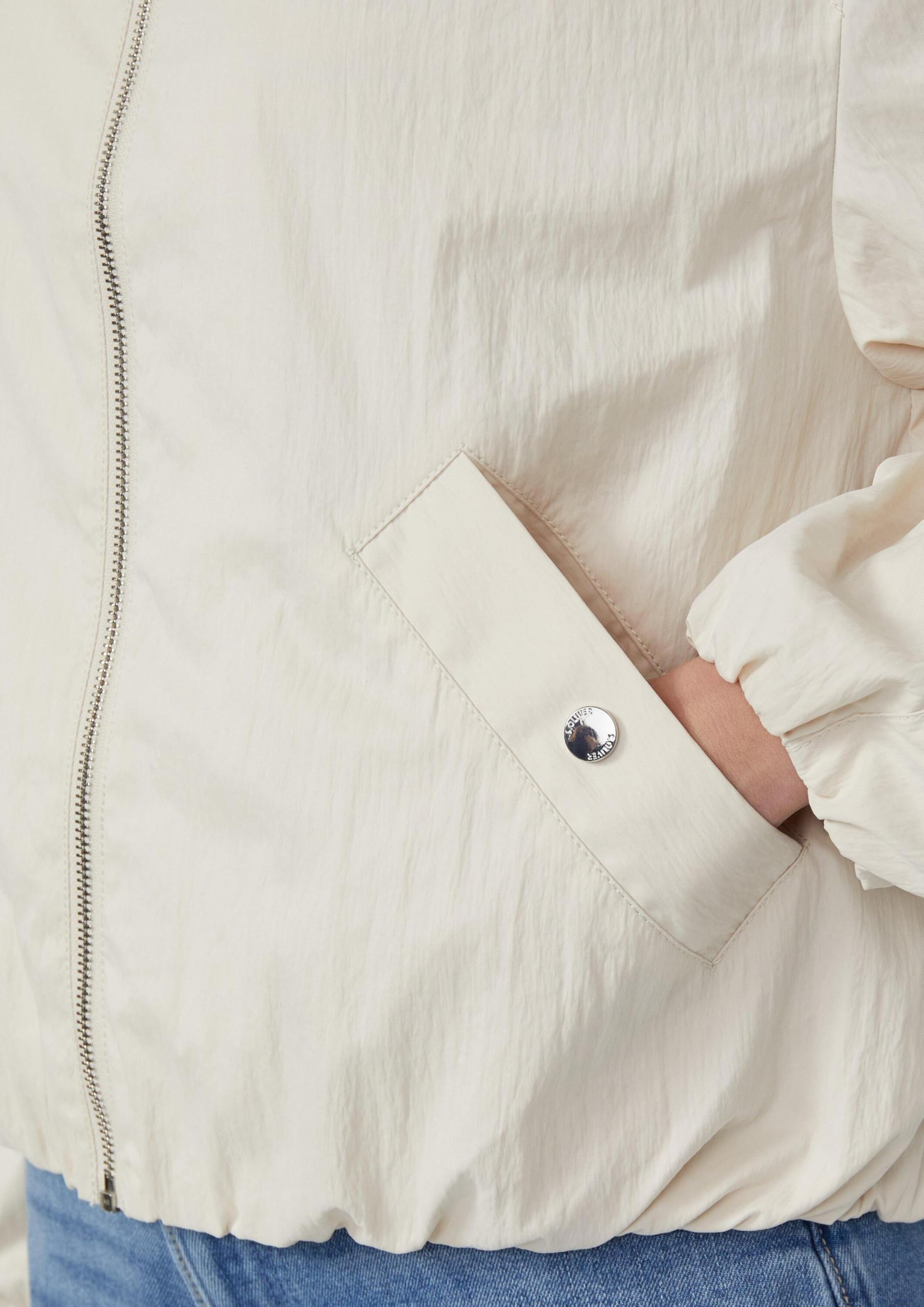 s.Oliver Weicher Blouson in Strukturoptik