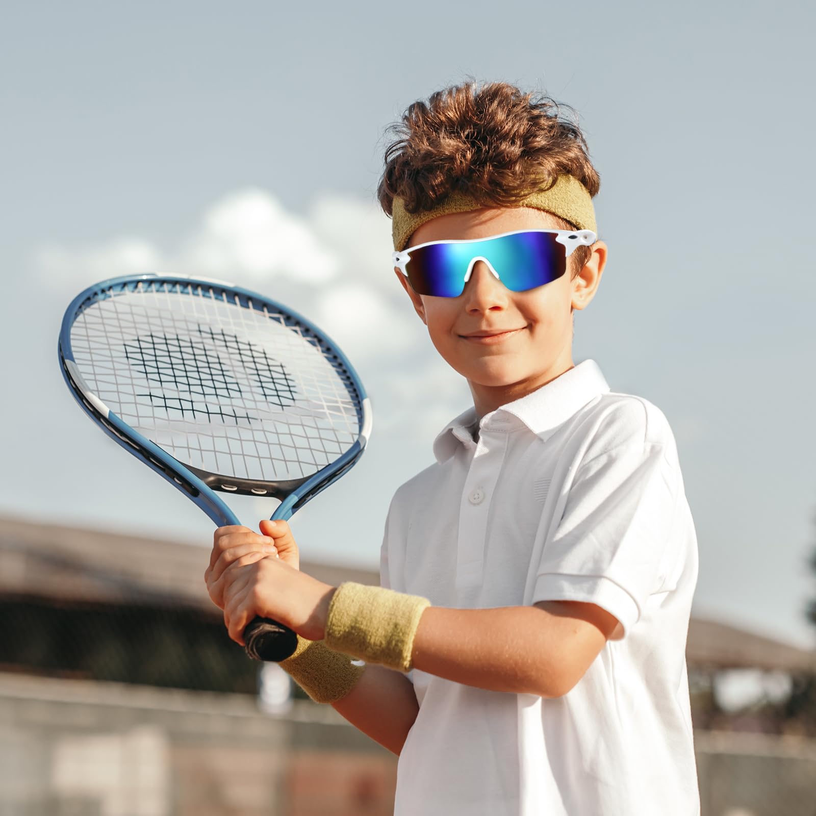 Pack Kids Sunglasses Childrens Teens Sports Running Baseball