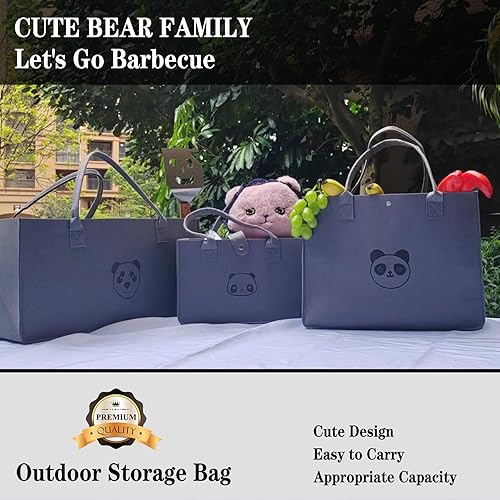 Miniatura 2 de Bolsa de almacenamiento al aire libre, bolsa de almacenamiento para herramientas de parrilla, bolsa de almacenamiento para camping de barbacoa,