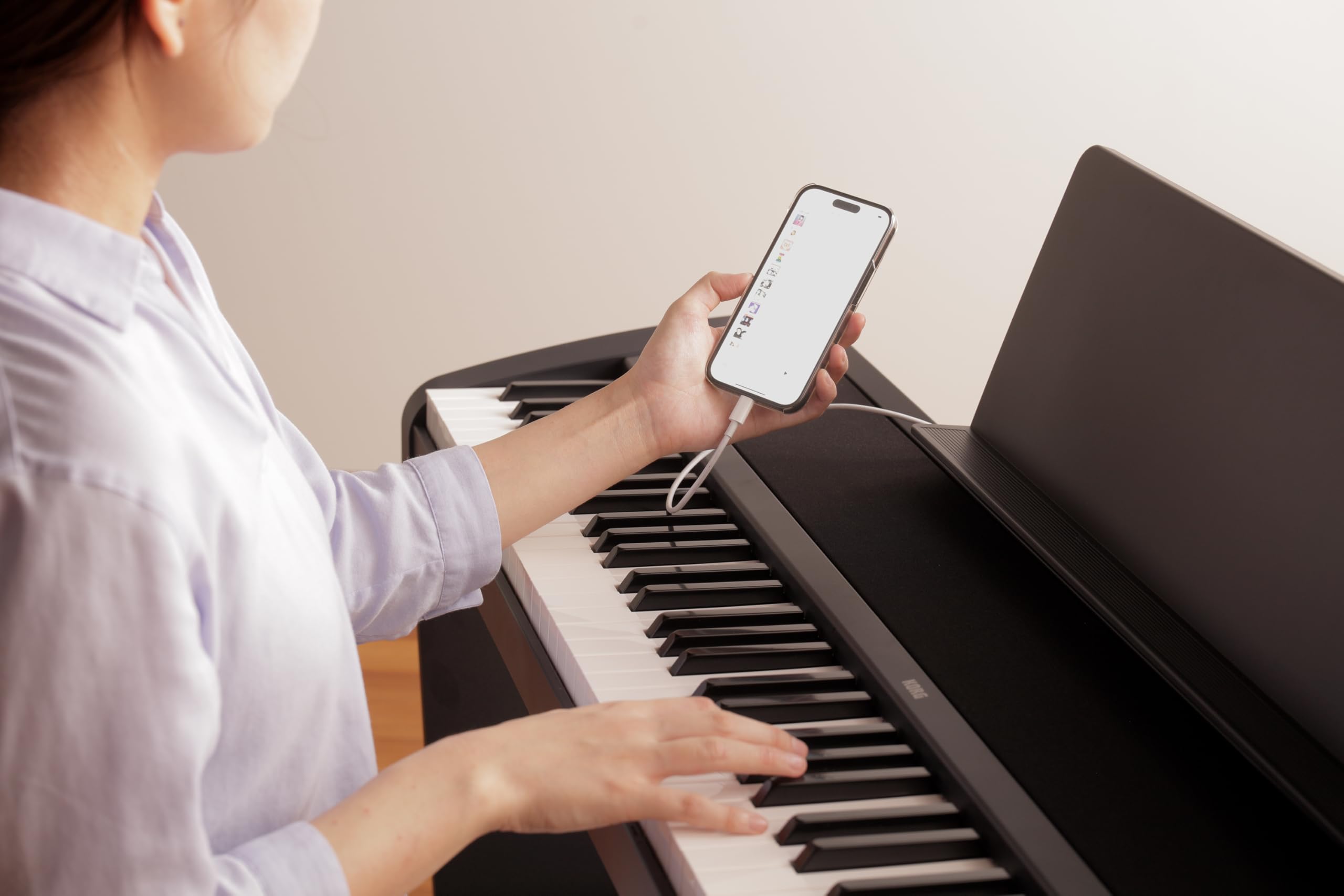 KORG - B2+SP BK Pianoforte Digitale con Stand e Pedaliera; 88 Tasti Pesati Natural Weighted Hammer Action; Suono Pianoforte Acustico; Speaker Integrati; USB MIDI; Piano Digitale Home