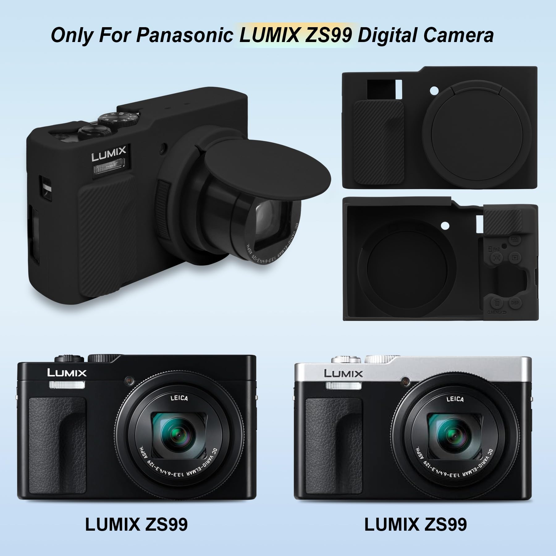 Amazon.com : Canboc Protective Case for Panasonic LUMIX ZS99/TZ99