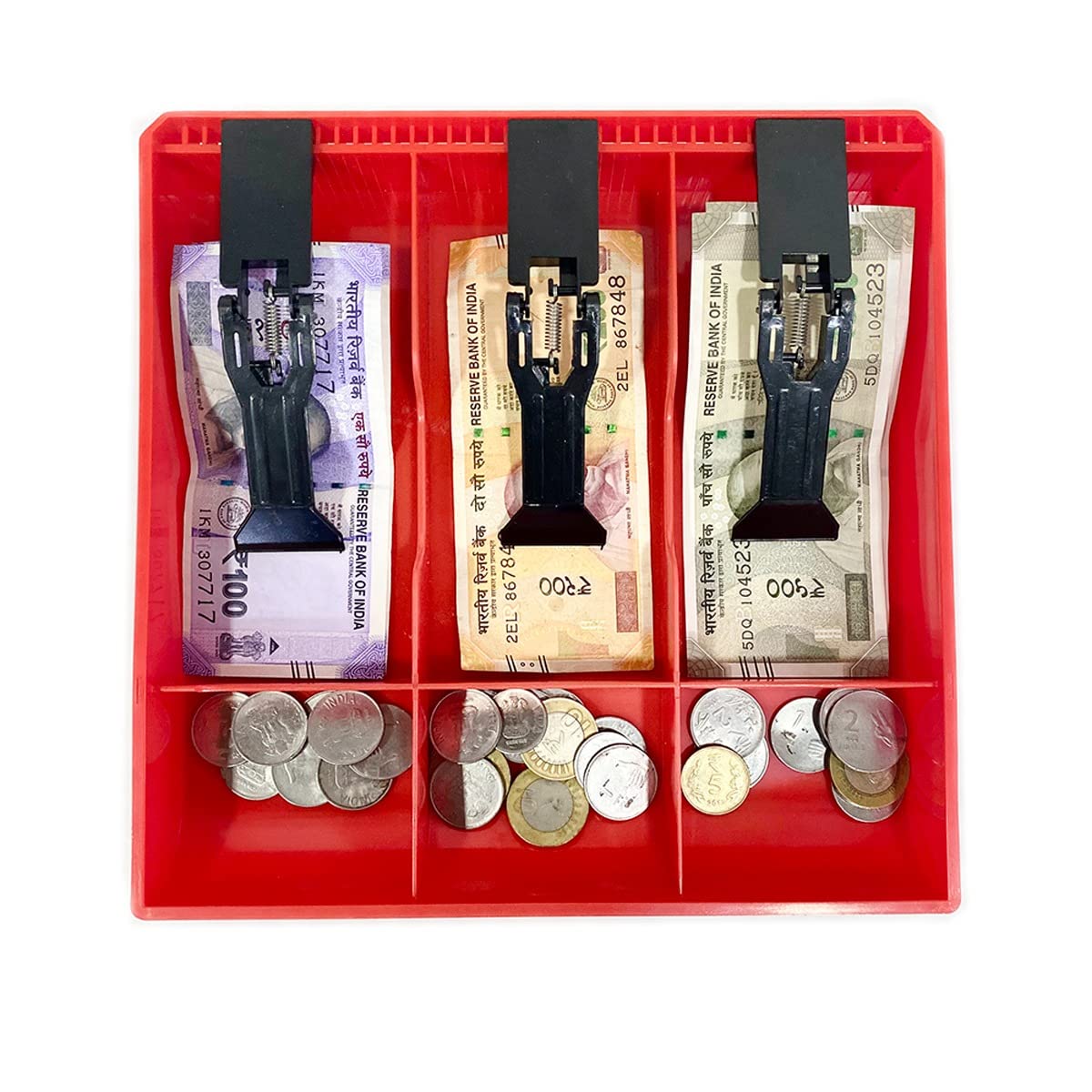 SUKHAD ABS Plastic Cash Drawer 3 Bills 3 Coins ABS Cashier Storage Box For Super Markets, 9.6 X 9.6 X 1.4 Inch, Plastic,Red (B0BP7Z1KVP) Amazon Price History, Amazon Price Tracker