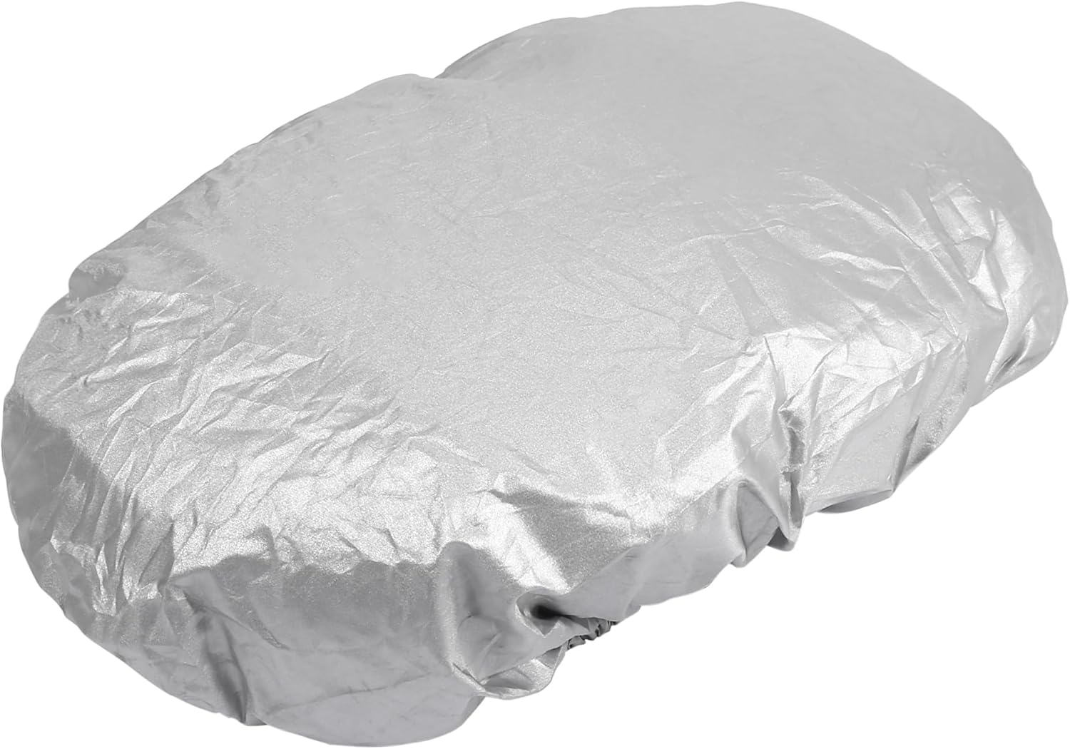 Motoforti 92x47cm Size 2XL Motorcycle Seat Cover Waterproof Dustproof Motorbike Scooter Seat Cushion Pad Protector Silver Tone