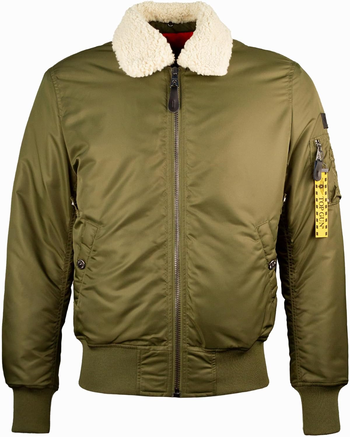 TOP GUN® B-15 Men’s Heavy Duty Flight Bomber Jacket