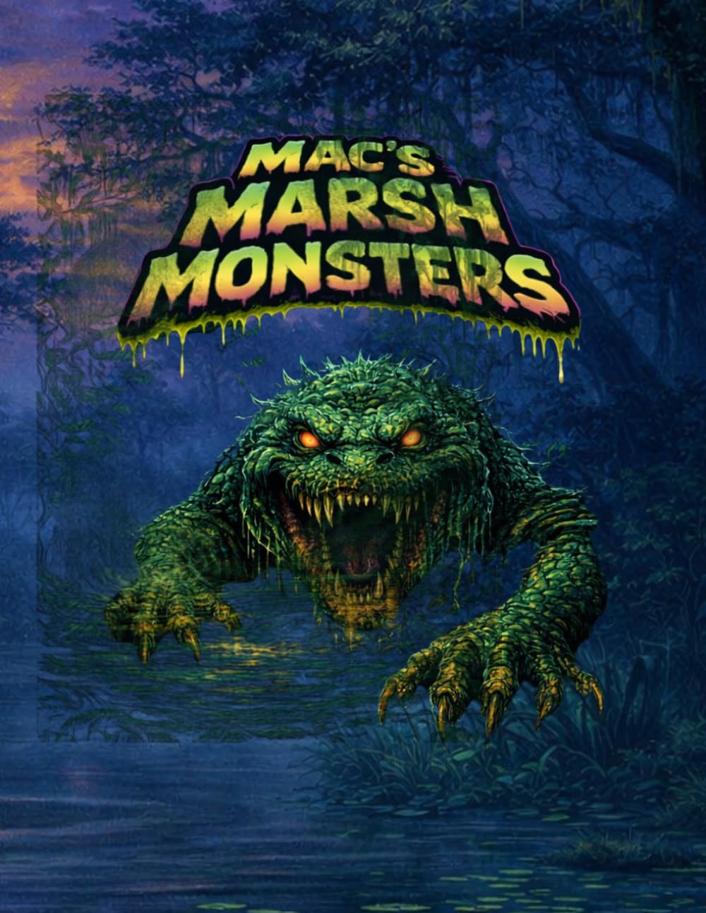 MAC’s Marsh Monsters: Swamp Beasts Unleashed: A Creepy Creature Poster Book