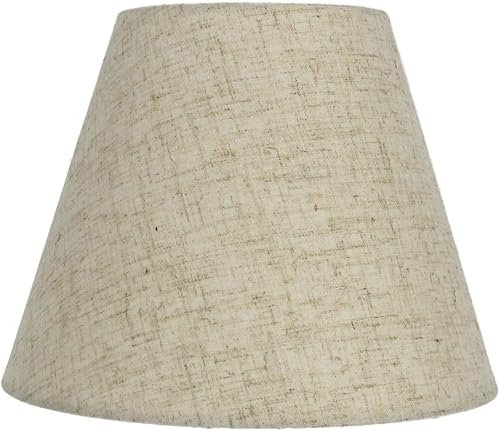 Miniatura 7 de Urbanest - Pantalla cónica rústica para lámpara, de 5.0 x 9.0 x 7.0pulgadas, con arandela de ajuste tipo araña