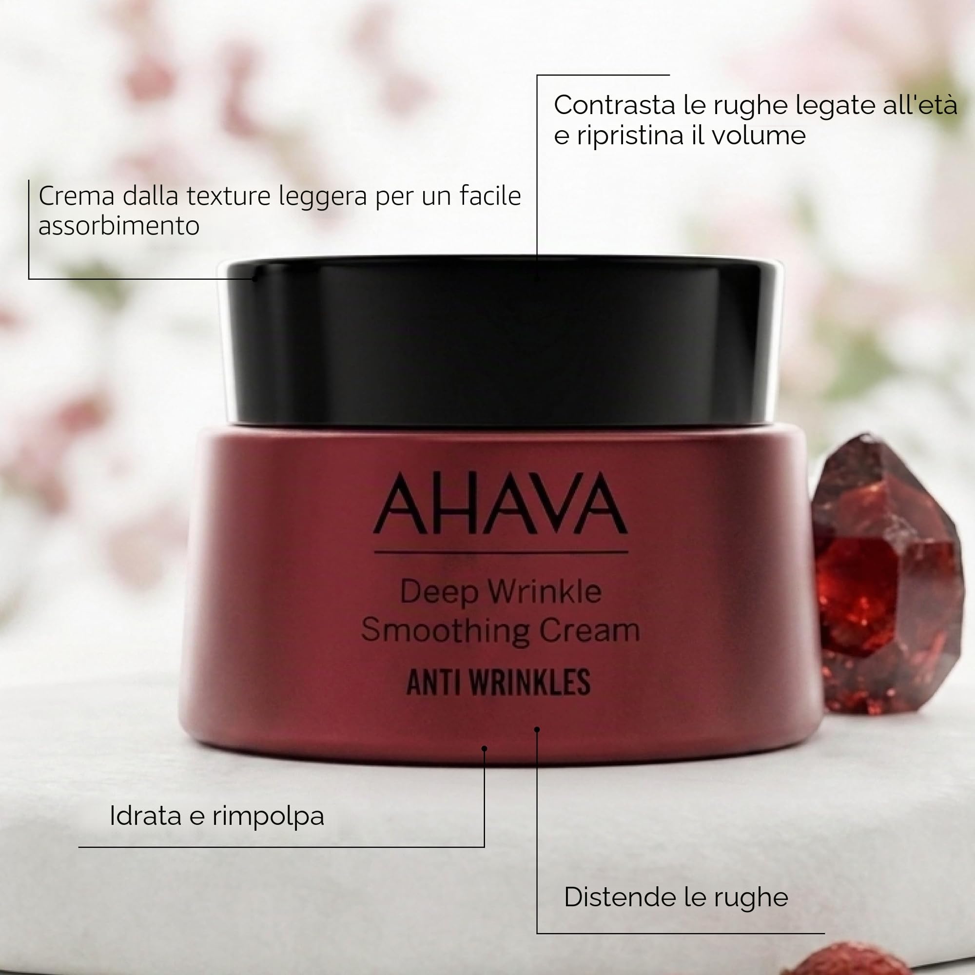 Ahava Apple Of Sodom Advanced Deep Wrinklecream - 50 Ml