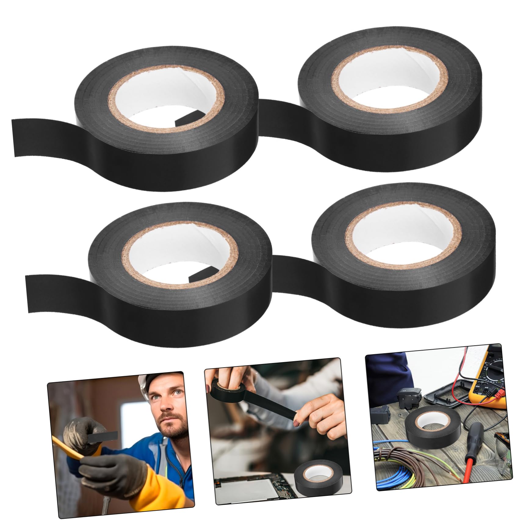 Nastro adesivo, 6 rotoli for fili isolanti resistenti alle alte temperature for