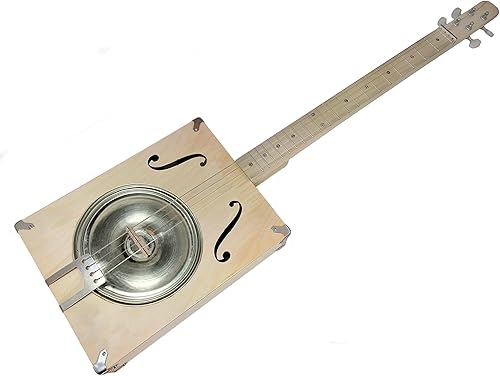 Kit de guitarra resonadora "Hubcap Howler" de 4 cuerdas - Escala de 23" GDGB