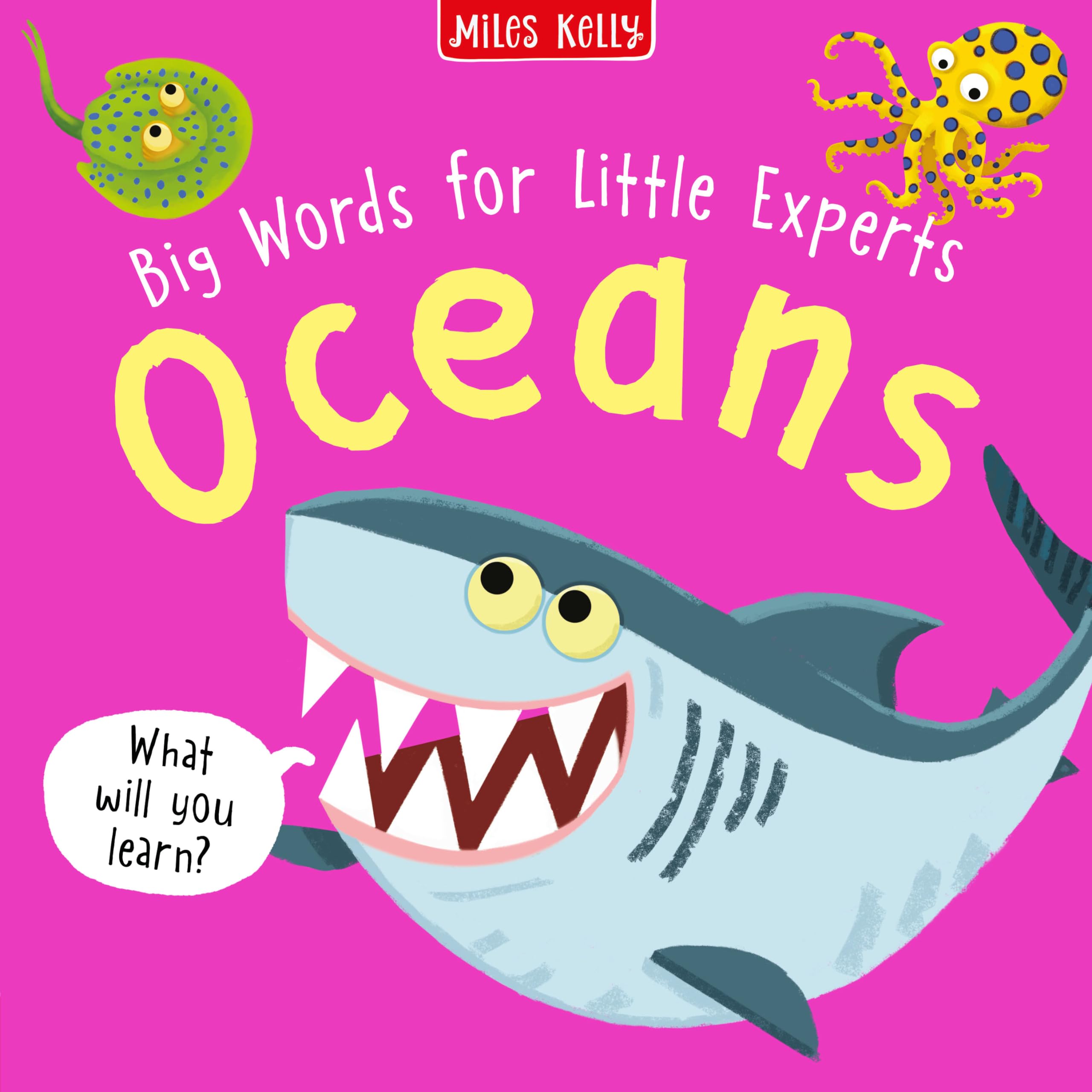 Big Words for Little Experts: Oceans: A First Word Picture Book of Marine Life for Early Learning